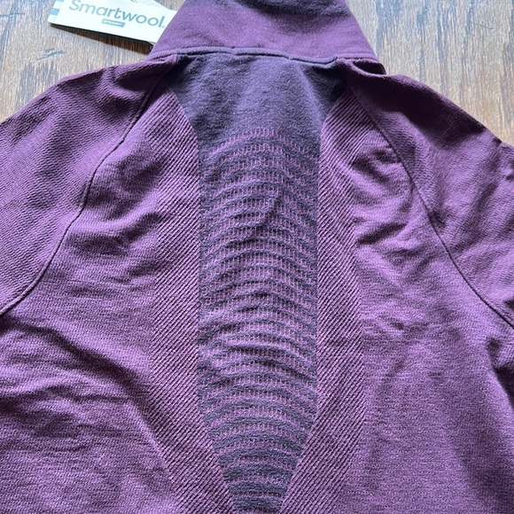 Smartwool Purple Full-Zip Jacket - Picture 6 of 6